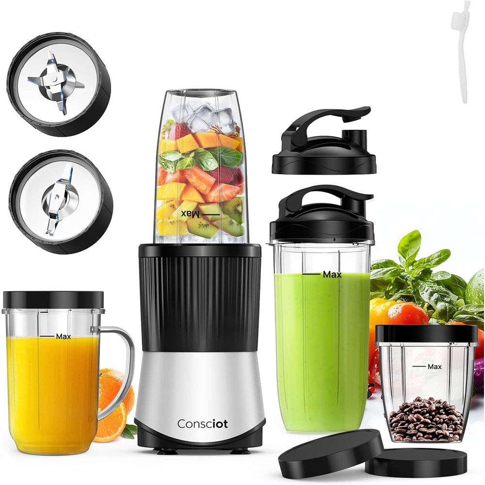 Baby Food Blender - 16 Parçalı Blender ve Öğütücü Kombinasyonu,