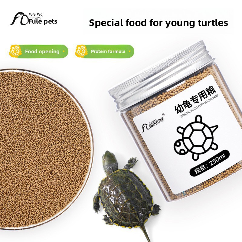 Baby Food High In Protein - Fulepets Yüksek Proteinli Bebek Kaplumbağa Yemi,
