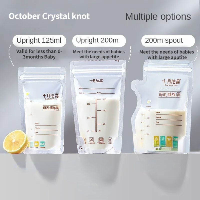 Baby Food Newborn - 30/36 Adet Anne Sütü Saklama Poşeti