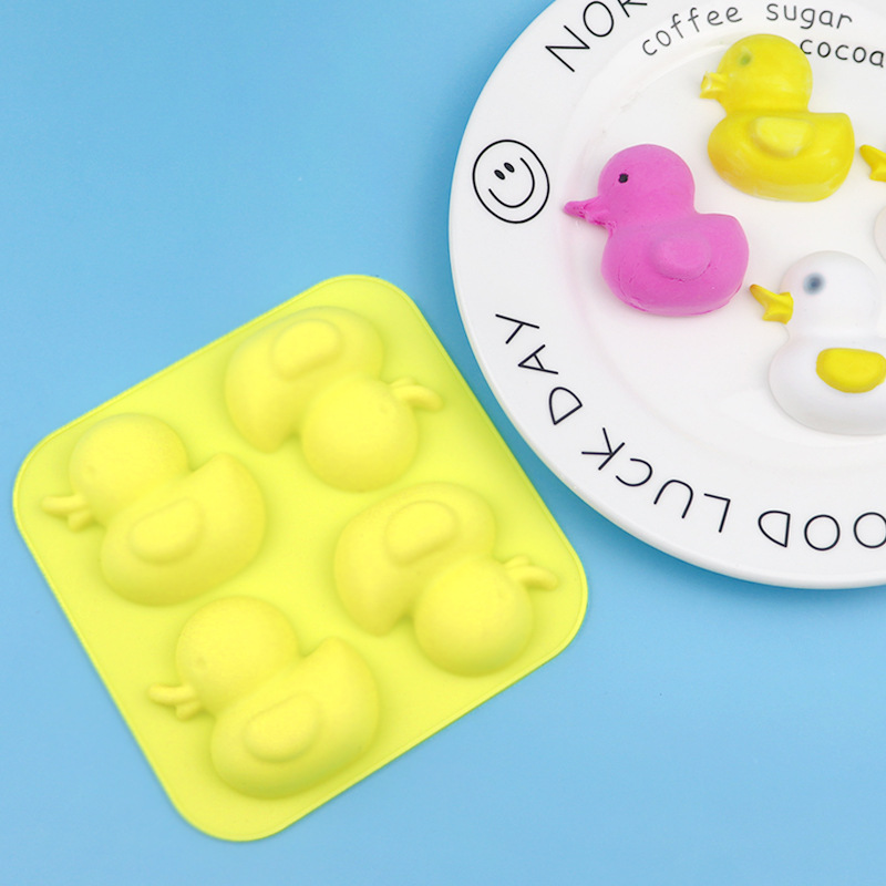 Baby Food Yellow - Toptan 4 Bile Küçük Sarı Ördek,