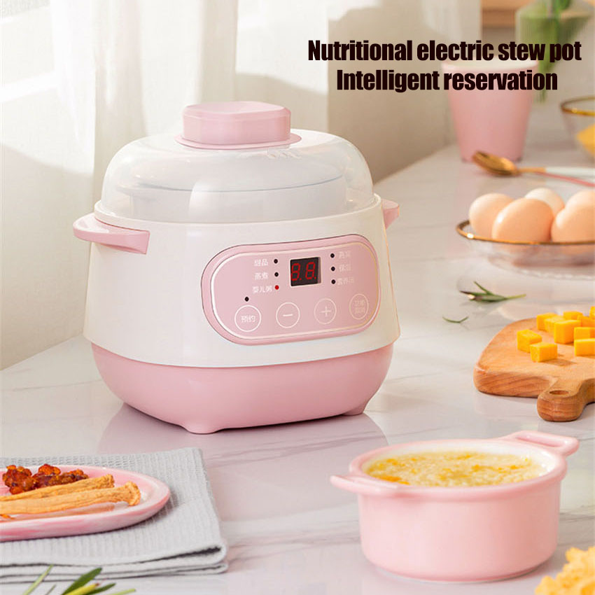 Baby Food Maker Baby Safe - Bebek Elektrikli Yemek Pişirme Tenceresi Seramik