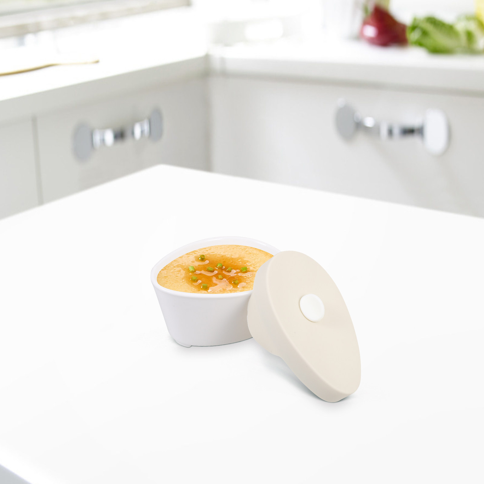 Easy Baby Food - Seramik Tencere Çorba Kasesi Bebek Mama