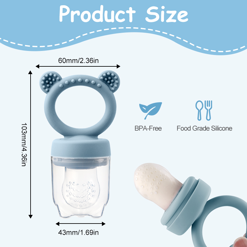 Silikon Ayı Şeklinde Bebek Mey - Baby Food Guide incelemesi ve fiyatı