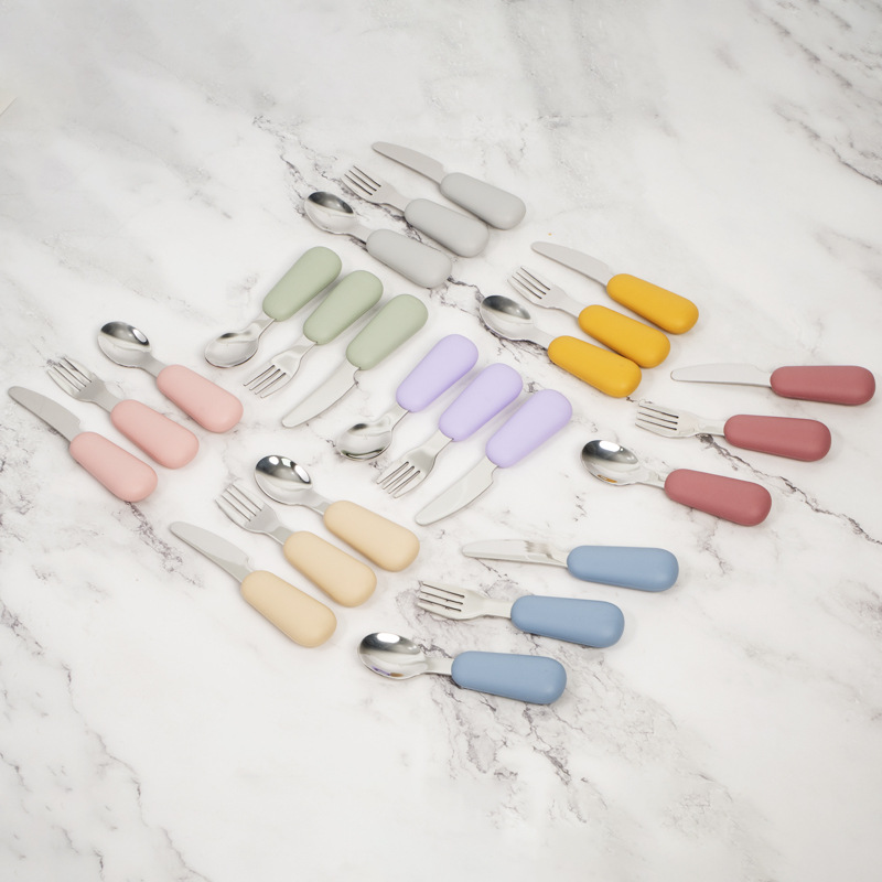 Gıda sınıfı silikon bebek sofr - Baby Food Knife Set incelemesi ve fiyatı