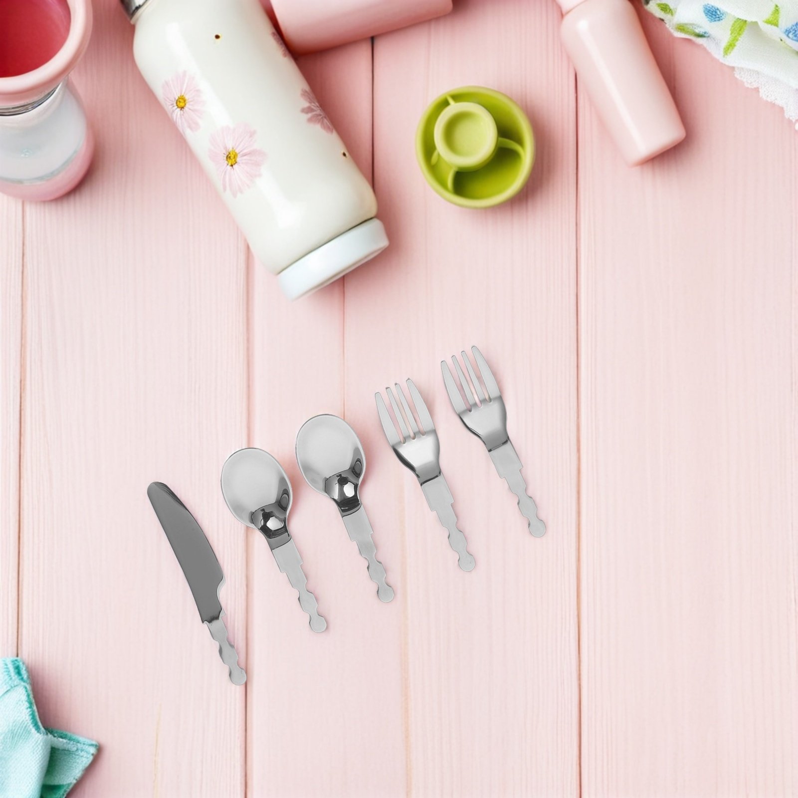 5 Parça Paslanmaz Çelik Çocuk  - Baby Food Knife Set incelemesi ve fiyatı