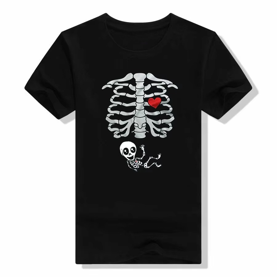 Cadılar Bayramı İskelet Tişört - Food Baby X Ray incelemesi ve fiyatı