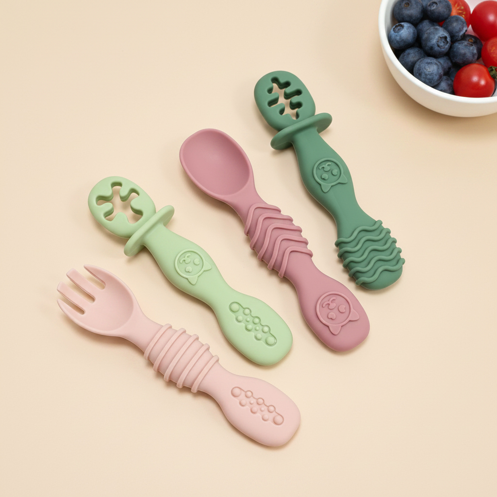 4'lü Çeşitli Silikon Kaşık Set - Baby Food Newborn incelemesi ve fiyatı