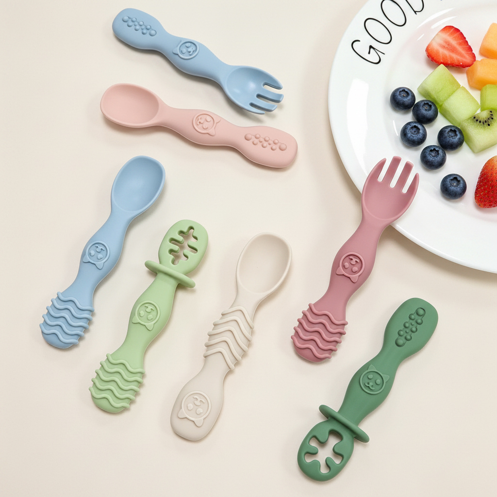 4'lü Çeşitli Silikon Kaşık Set - Baby Food Newborn incelemesi ve fiyatı