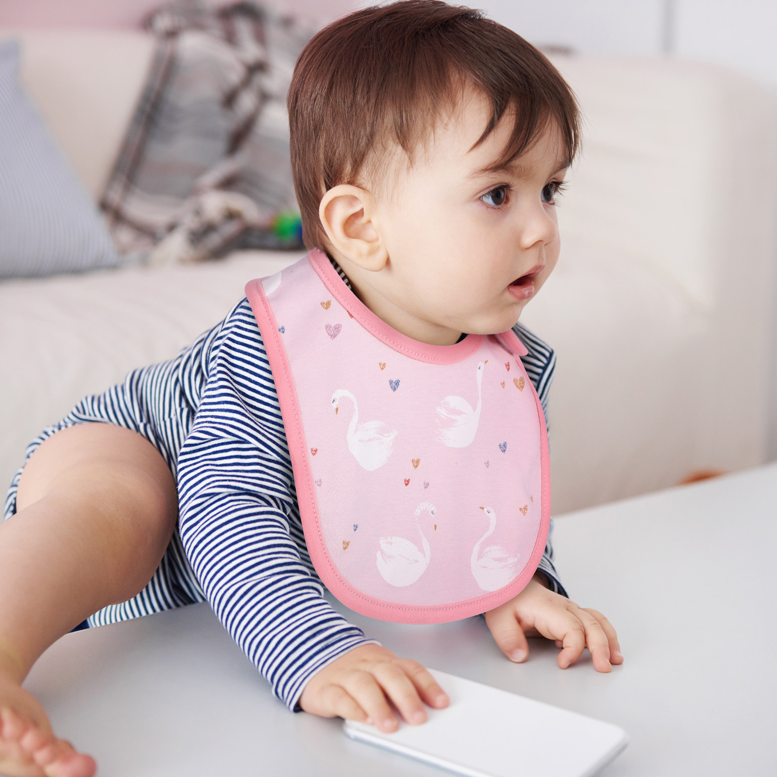 3 adet pamuklu salya önlüğü, y - Baby Food Newborn incelemesi ve fiyatı