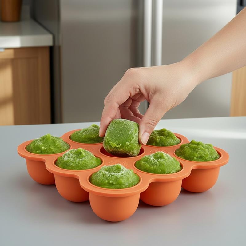 Bebek Maması Silikon Kap 9 Böl - Easy Baby Food incelemesi ve fiyatı