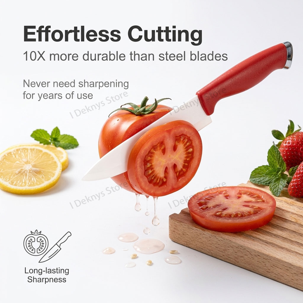 Mutfak Seramik Bıçak Seti 4' 5 - Baby Food Knife Set incelemesi ve fiyatı