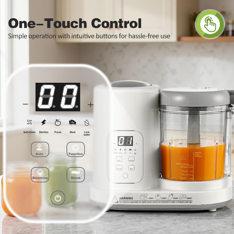 Bebek Maması Hazırlayıcı Buhar - Baby Food Youtube incelemesi ve fiyatı