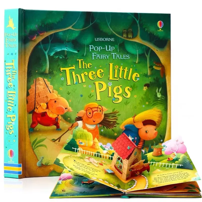 Usborne Pop-Up üç küçük domuz  - Baby Food Book incelemesi ve fiyatı