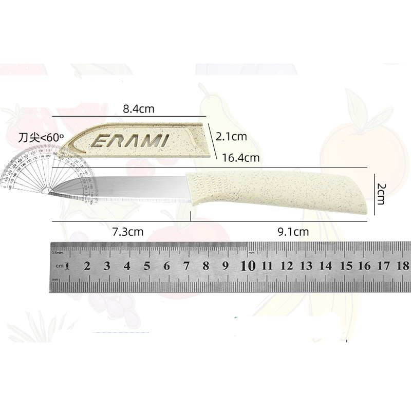 Buğday Sapı Kesme Tahtası Dört - Baby Food Knife Set incelemesi ve fiyatı