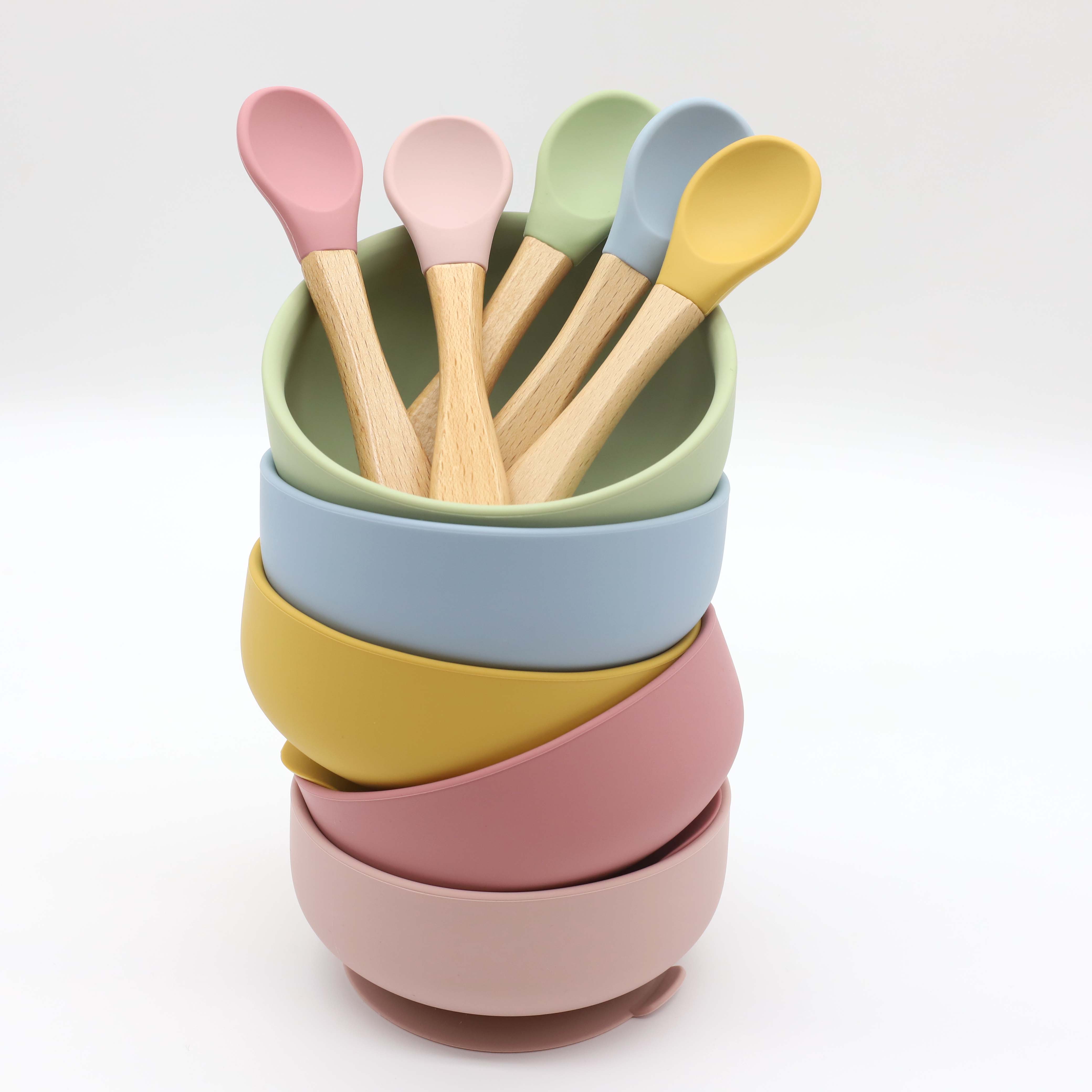 Vakumlu silikon kase, ahşap sa - Baby Food Guide incelemesi ve fiyatı